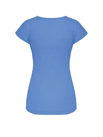 SALEWA | T-shirt de sport à manches courtes Puez Melange Dry pour femmes | hellblau